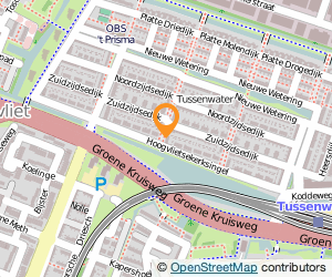 Bekijk kaart van Plan Actief thodn Querner Rotterdam-Rijnm. in Hoogvliet Rotterdam