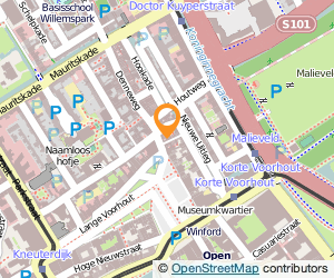 Bekijk kaart van Stichting Woningen Mindervermogenden in Den Haag