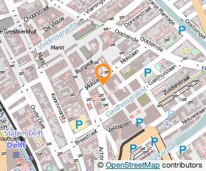 Bekijk kaart van Bram Ladage in Delft