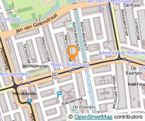 Bekijk kaart van Kos Tegelwerken  in Amsterdam
