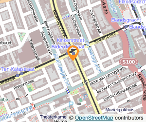 Bekijk kaart van Oud West Winkel/Kaarsenmakerij  in Amsterdam