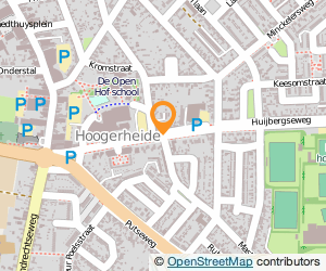 Bekijk kaart van Bibliotheek in Hoogerheide