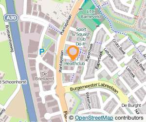 Bekijk kaart van Fitz Healthclub in Barneveld