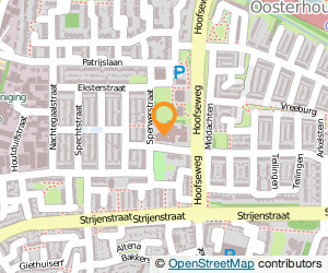 Bekijk kaart van Basisschool Paulo Freire  in Oosterhout (Noord-Brabant)