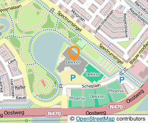 Bekijk kaart van Tennisschool Berry Janse  in Zoetermeer