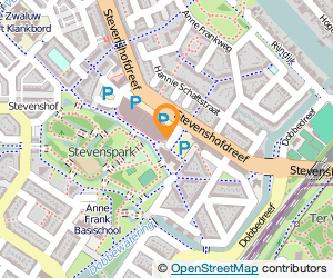 Bekijk kaart van Snackbar Stevenshof  in Leiden