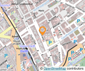 Bekijk kaart van Makelaarskantoor Vd Berg & Van der Klis B.V. in Delft