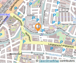 Bekijk kaart van Café De Pomerans in Leiden
