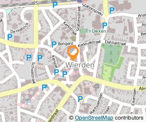 Bekijk kaart van Bijouterie 'De Vlinder'  in Wierden