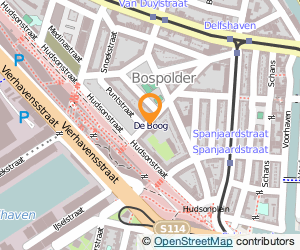 Bekijk kaart van OBS De Boog, locatie Bospolder  in Rotterdam