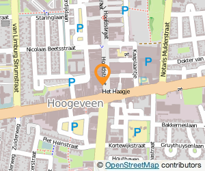 Bekijk kaart van Cigo 't Centrum in Hoogeveen