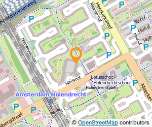 Bekijk kaart van Gezondheidscentrum Holendrecht  in Amsterdam Zuidoost