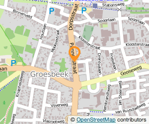 Bekijk kaart van Aannemingsbedrijf Janssen in Groesbeek