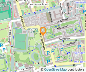 Bekijk kaart van Kristal Loonbedrijf  in Delft