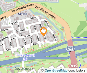 Bekijk kaart van hermansbloemen  in Zwolle