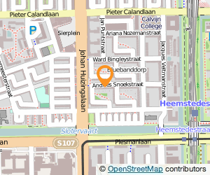 Bekijk kaart van Dansschool Bonel Purmerend  in Amsterdam