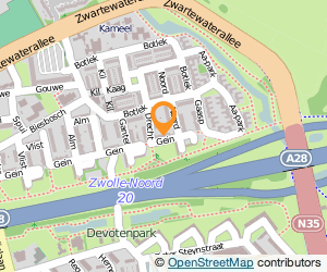 Bekijk kaart van Buwalda Classic Music  in Zwolle