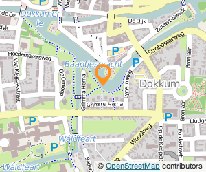Bekijk kaart van Huisartsencentrum in Dokkum