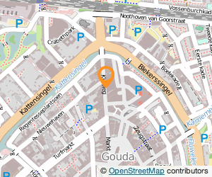 Bekijk kaart van WE in Gouda