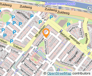 Bekijk kaart van Ipse de Bruggen Cadmiumgeel 8  in Zoetermeer