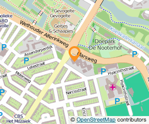 Bekijk kaart van Landstede/ MBO Menso Alting in Zwolle