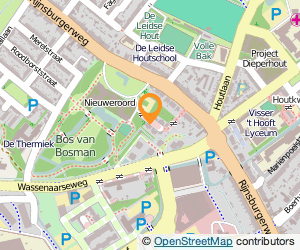 Bekijk kaart van The Live House B.V.  in Leiden