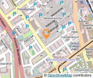 Bekijk kaart van Orthocenter in Delft