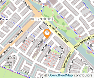Bekijk kaart van rkbs De Rozenbeek  in Velserbroek