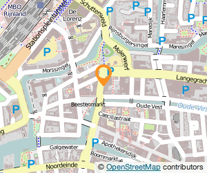 Bekijk kaart van Aa Double  in Leiden