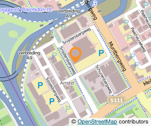 Bekijk kaart van La Place Food B.V. in Amsterdam Zuidoost