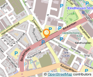 Bekijk kaart van Cafetaria Mediteraño  in Eindhoven