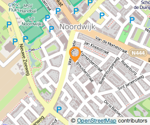 Bekijk kaart van Van Liefland Fashion & Music  in Noordwijk (Zuid-Holland)