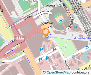 Bekijk kaart van Grand Café 3&20  in Amsterdam Zuidoost