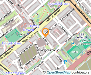 Bekijk kaart van TABAKSHOP LEYWEG in Den Haag