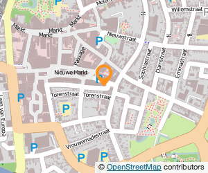 Bekijk kaart van 't Haarhuis V.O.F. Annee Pruiken in Roosendaal