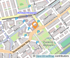 Bekijk kaart van Domino's Pizza in Rotterdam