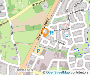 Bekijk kaart van Van der Vlies Leidingbouw  in Halsteren