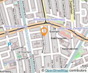 Bekijk kaart van Bert Wouters  in Amsterdam