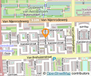 Bekijk kaart van K.R.F. Fysiotherapie  in Amsterdam