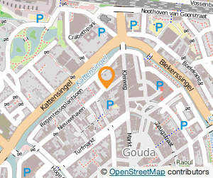 Bekijk kaart van Singer Naaimodecentrum G. van Kouwen in Gouda