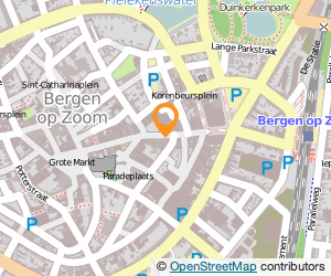 Bekijk kaart van La Bru  in Bergen op Zoom