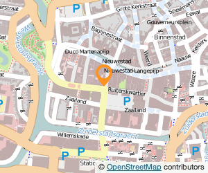 Bekijk kaart van V.O.F. Koffiecafé LWD  in Leeuwarden