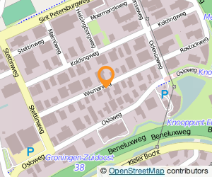 Bekijk kaart van Baan en Werk  in Groningen
