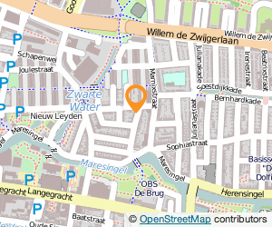 Bekijk kaart van Klusbedrijf v/d Linden  in Leiden