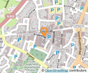 Bekijk kaart van Dierenkliniek Achterstraat  in Putten