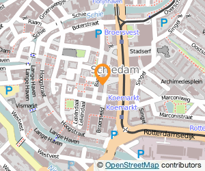 Bekijk kaart van Chebrook Subway in Schiedam