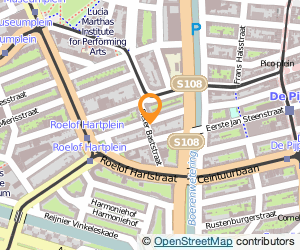 Bekijk kaart van Hairstudio Frisco  in Amsterdam