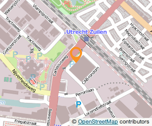 Bekijk kaart van Calitex B.V. in Utrecht