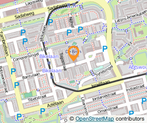 Bekijk kaart van De Bonte Pael  in Delft