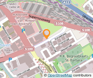 Bekijk kaart van Stichting Werk en Initiatief (SWI) in Den Haag